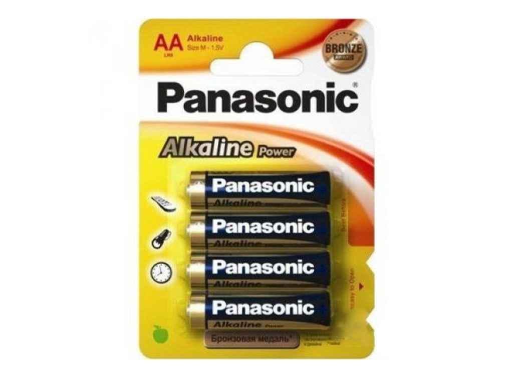 Батарейка Panasonic LR06 Alkaline Power Bronze 4 шт. (423550)
