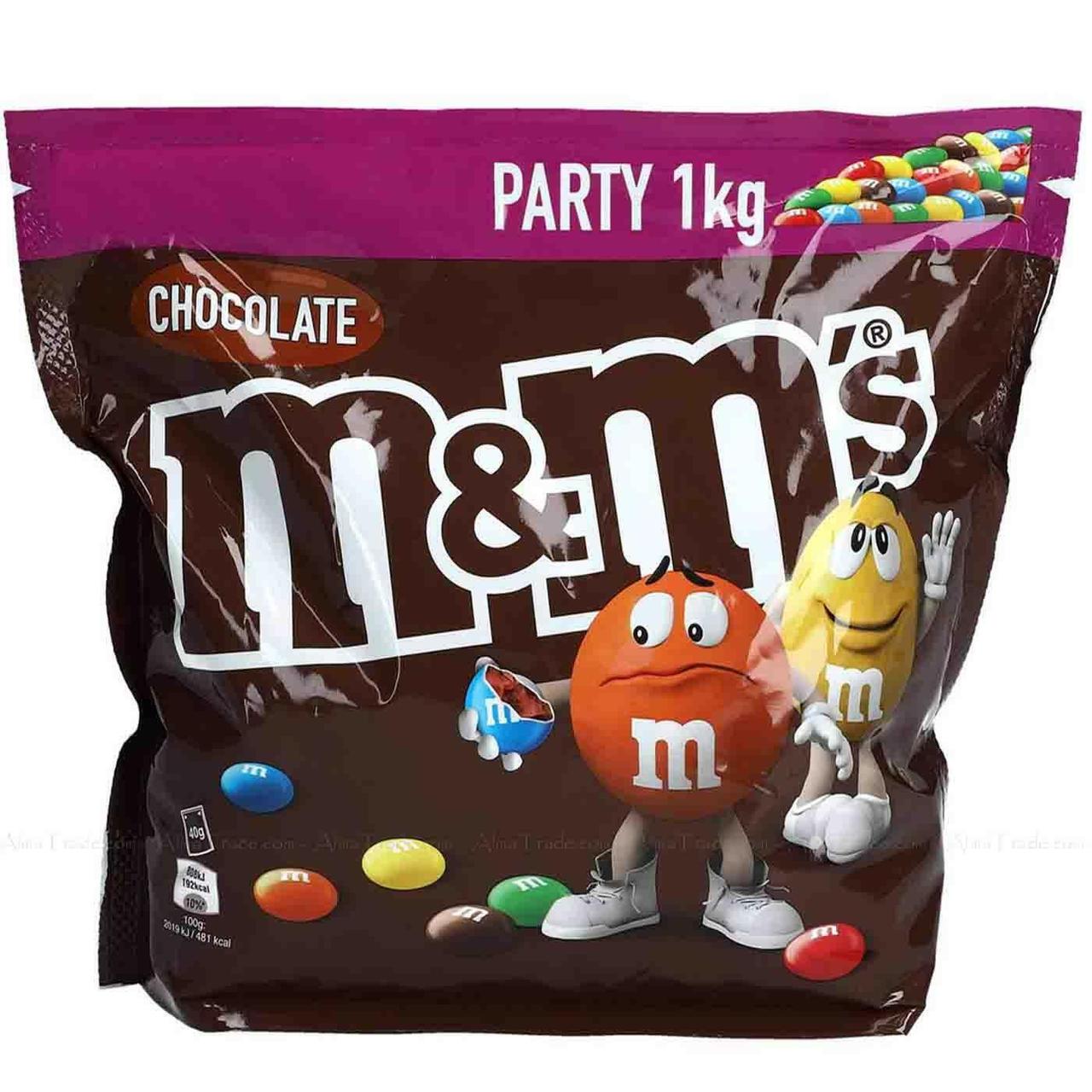 Конфеты шоколадные драже M&M's 1 кг (2050439404)