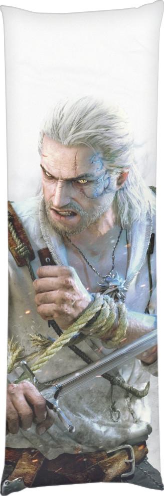 Подушка дакимакура The Witcher 3 40x100 см (13545906)