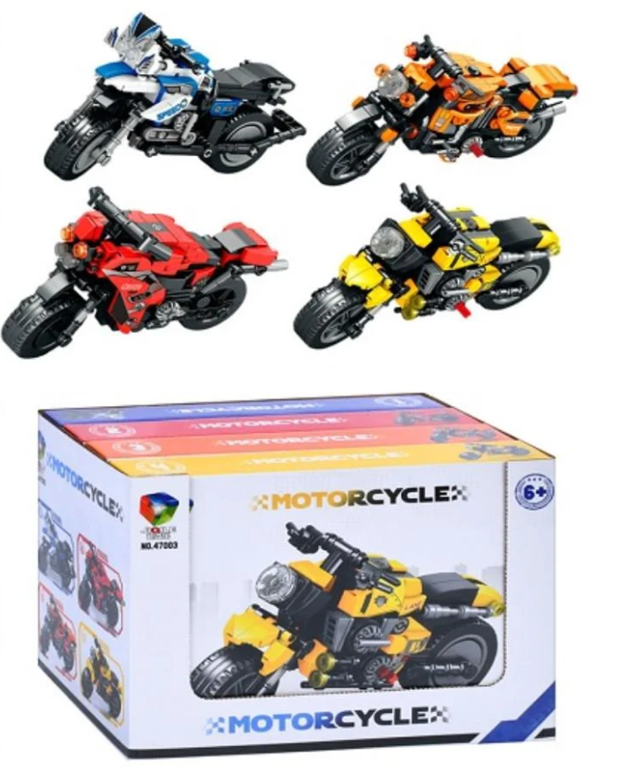 Конструктор Мотоциклы 4 модели 965 дет.