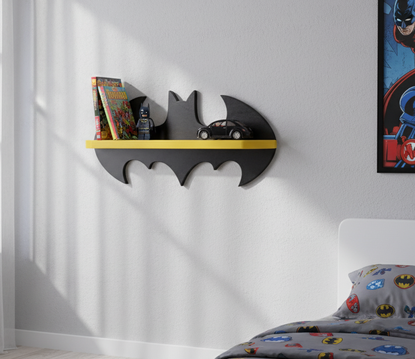 Полиця дитяча настінна Бетмен (1816280891)