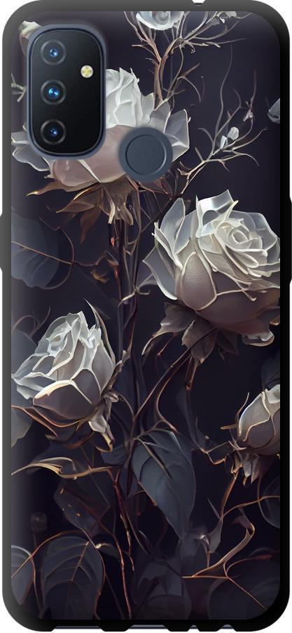 Чехол на OnePlus Nord N100 Розы 2 (5550b-2130-42517) Чехол на OnePlus Nord N100 Розы 2 (5550b-2130-42517)