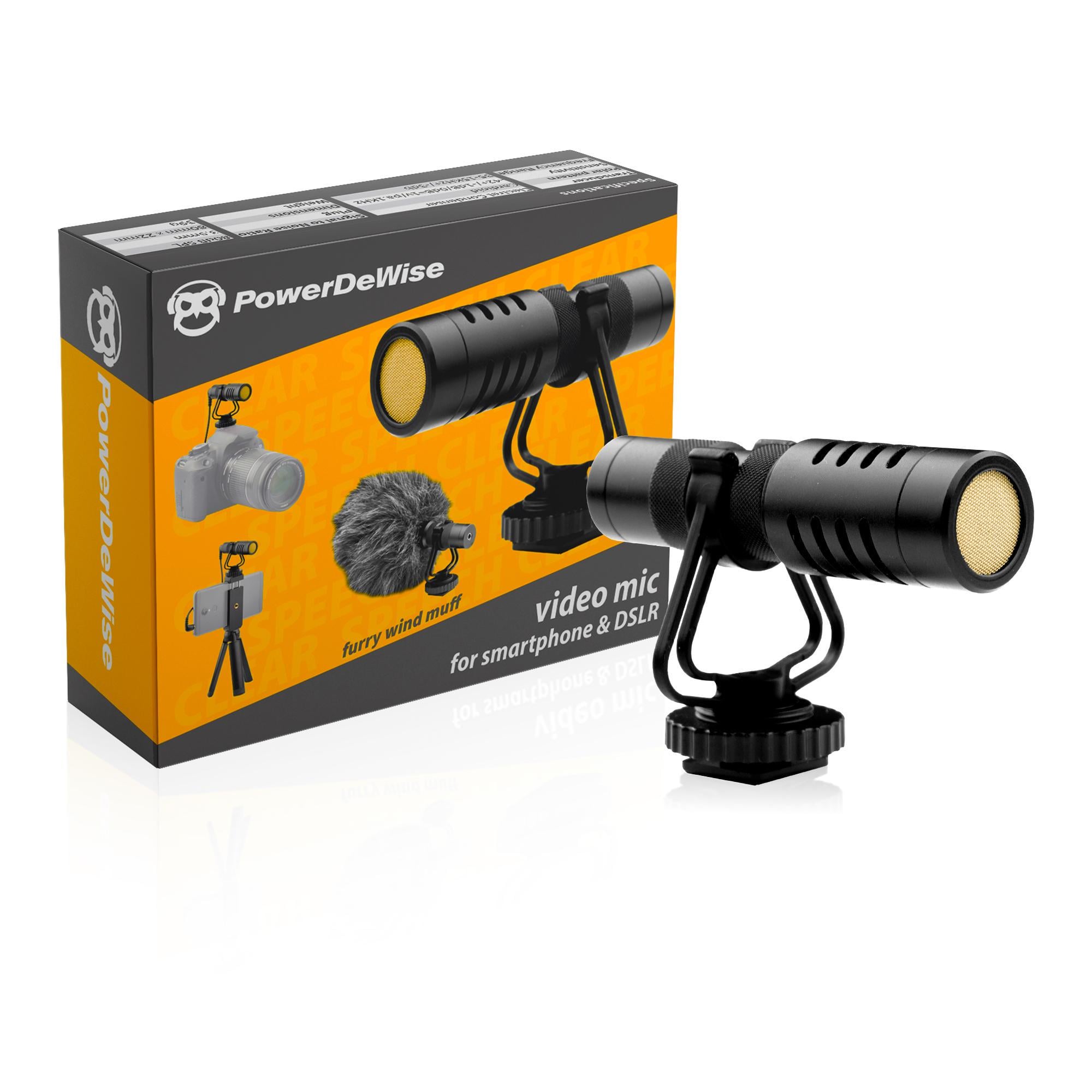 Микрофон PowerDeWise Videomic Kit для камеры и смартфона (581048)