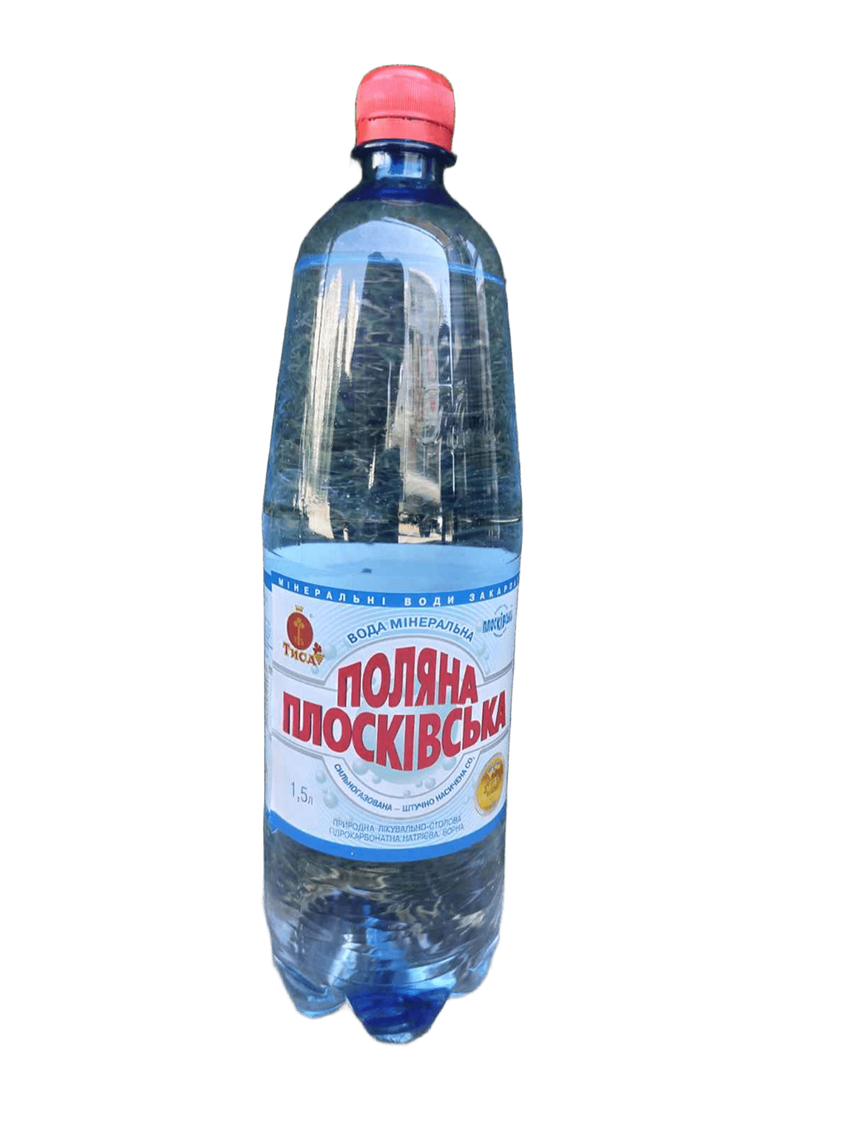 Вода Поляна Плосківська газована 1,5 л (27369503)