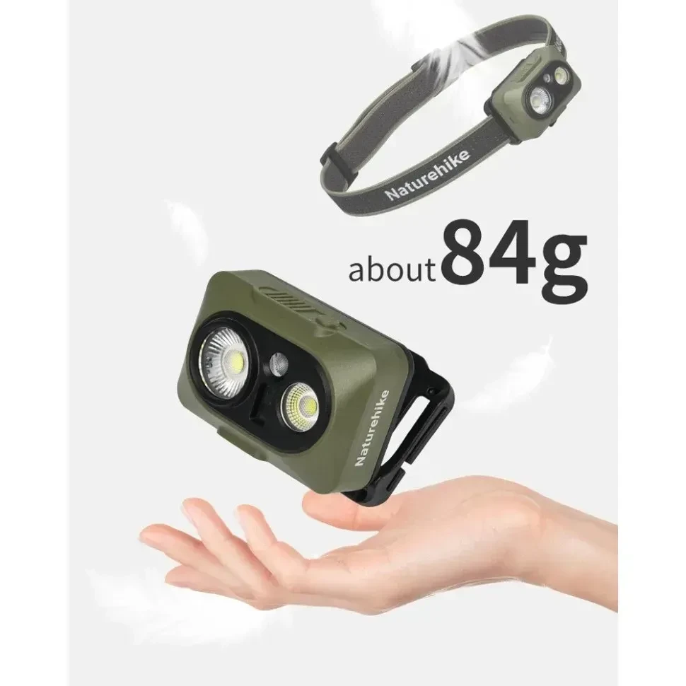 Ліхтар налобний Naturehike CNK2450ZM010 Зелений (6976507665438) - фото 2 Ліхтар налобний Naturehike CNK2450ZM010 Зелений (6976507665438) - фото 2