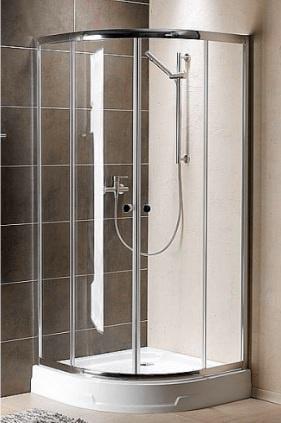 Душова кабіна Radaway Premium A 90x90 см Скло коричневе (30403-01-08)
