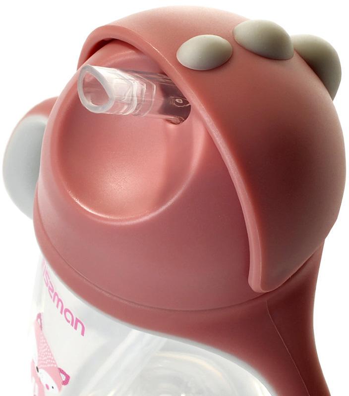 Бутылочка детская Fissman Babies Хитрая Лисичка с ручками 260 мл - фото 2 Бутылочка детская Fissman Babies Хитрая Лисичка с ручками 260 мл - фото 2