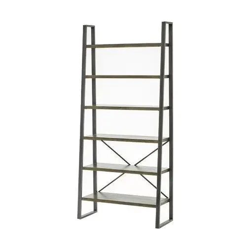 Стеллаж Loft NS-1897 широкий напольный с открытыми секциями (3075773933)