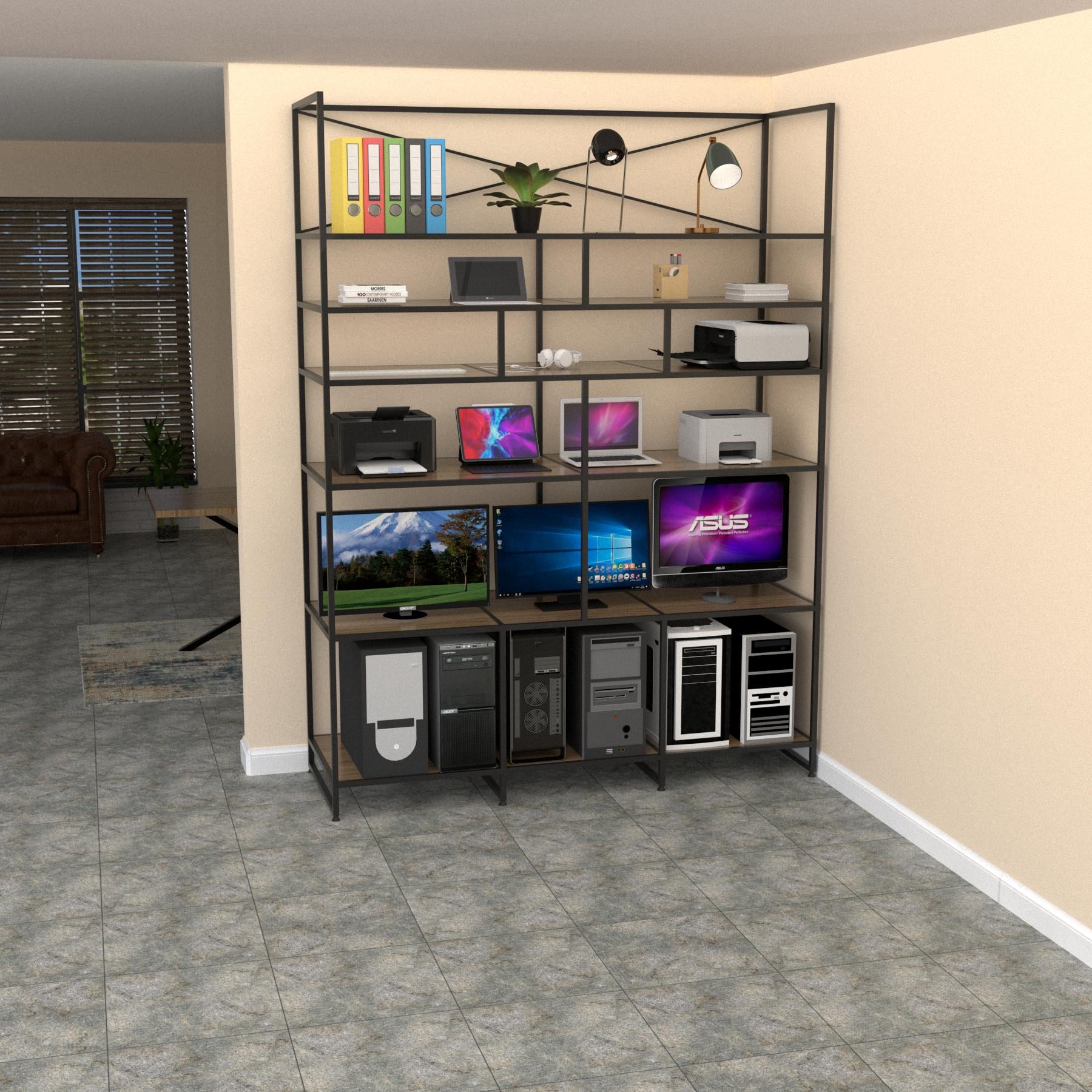 Стеллаж EcoLoft Артемида DSP-1145 в стиле лофт (23759853)