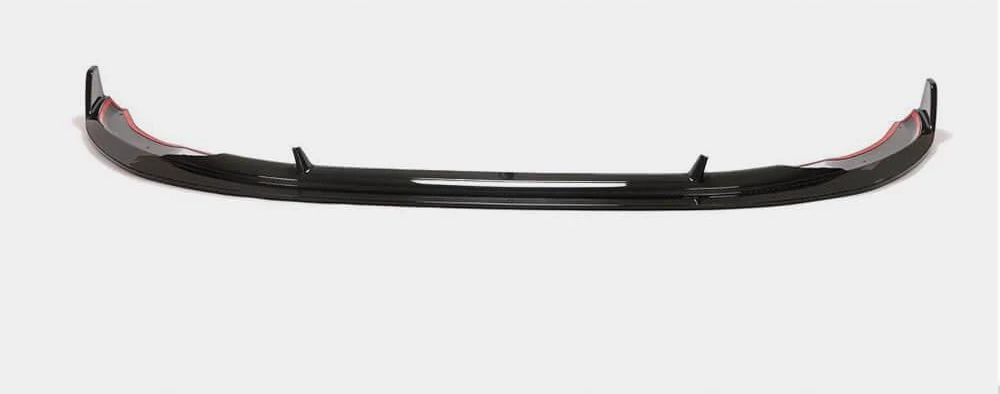 Накладка на передний бампер DDCarbon Lip V1/S-Line SD 2019-2024/Audi A4 B9 2015-2024 гг. карбон (133041)