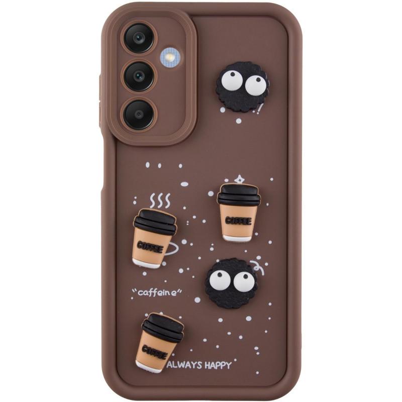 Противоударный чехол TPU Toys Case для Samsung Galaxy A05s Brown / Always Happy