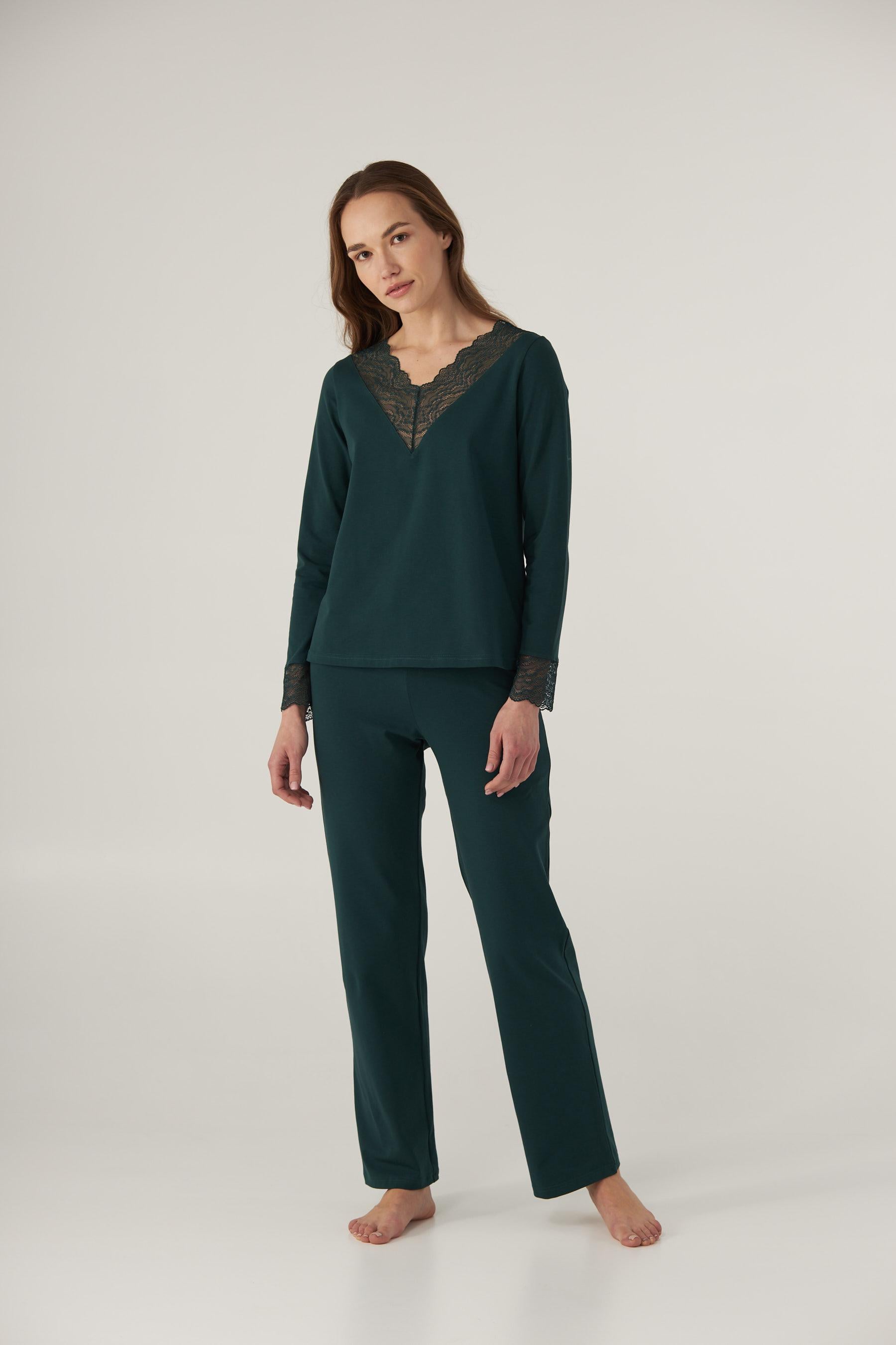 Комплект женский Ellen Emerald lpm 0180/40/01 2XL Изумрудный Комплект женский Ellen Emerald lpm 0180/40/01 2XL Изумрудный