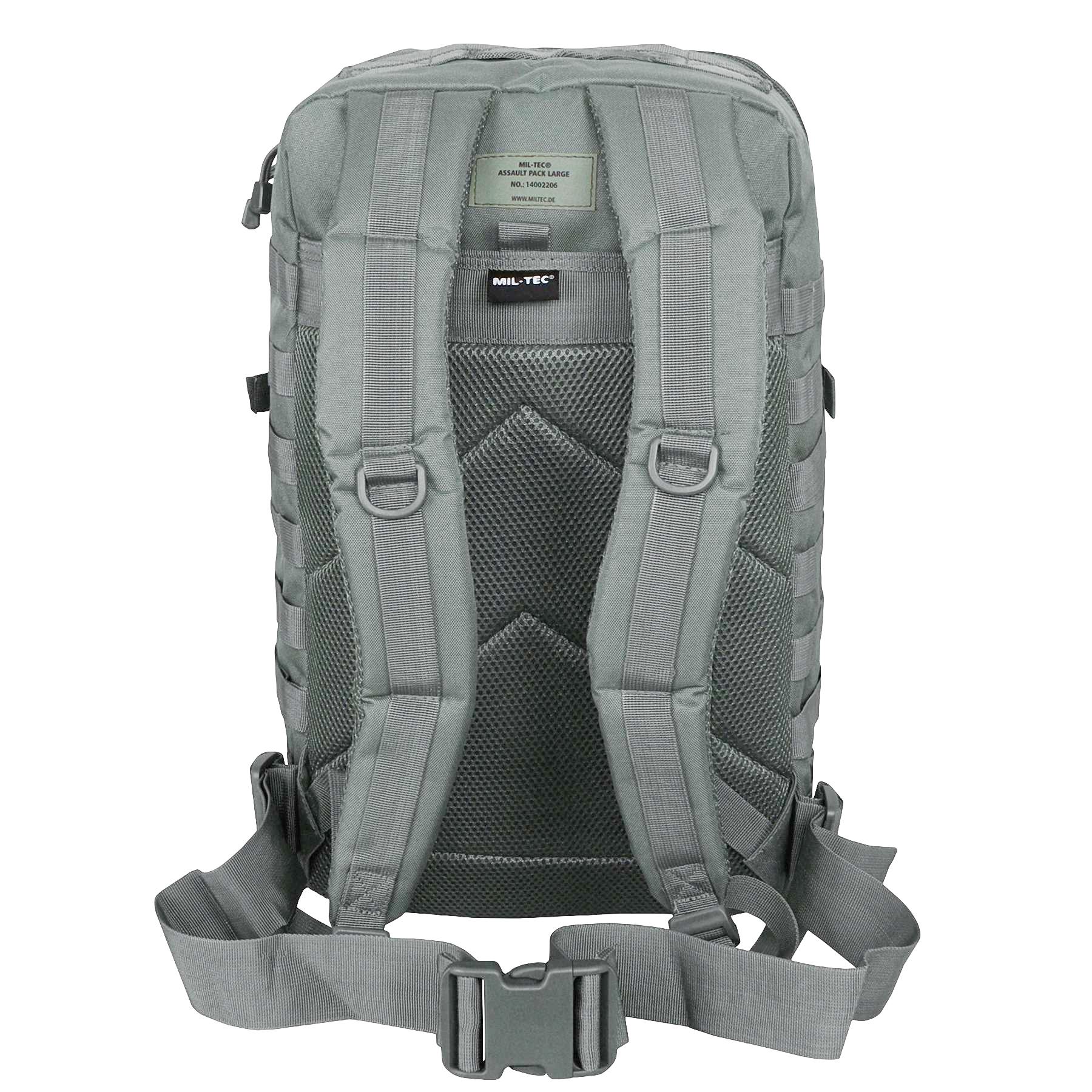 Рюкзак штурмовий Mil-Tec US Assault Large 36 л Foliage Grey - фото 3 Рюкзак штурмовий Mil-Tec US Assault Large 36 л Foliage Grey - фото 3