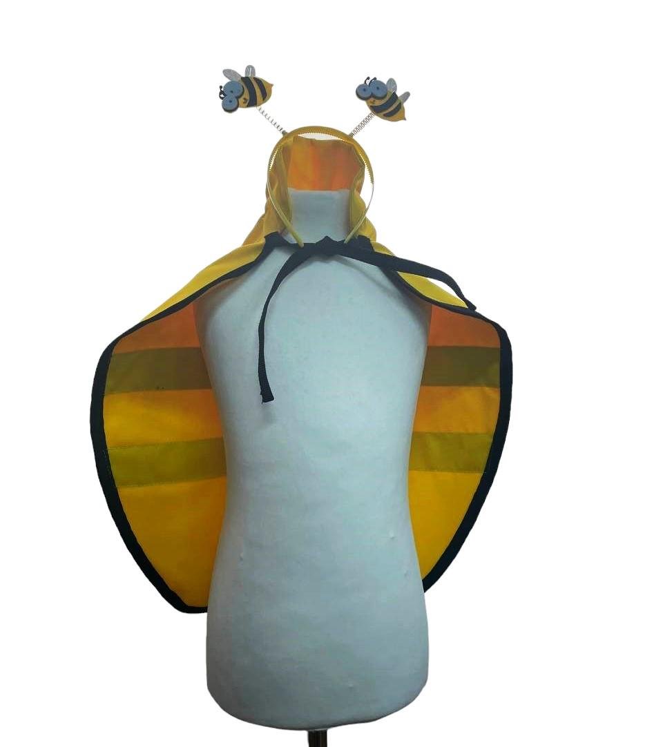 Карнавальный комплект детский Шмель/Пчела накидка и обруч (20316837) - фото 2