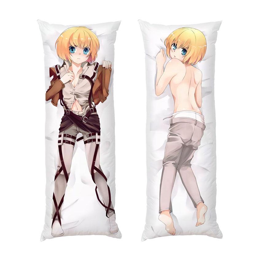 Подушка дакимакура Attack on Titan Armin Arlert габардин 70х30 см Подушка дакимакура Attack on Titan Armin Arlert габардин 70х30 см