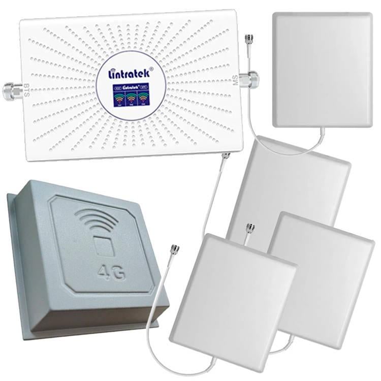 Усилитель мобильной связи Lintratek AA23F-GDW и 5 антенн (111)