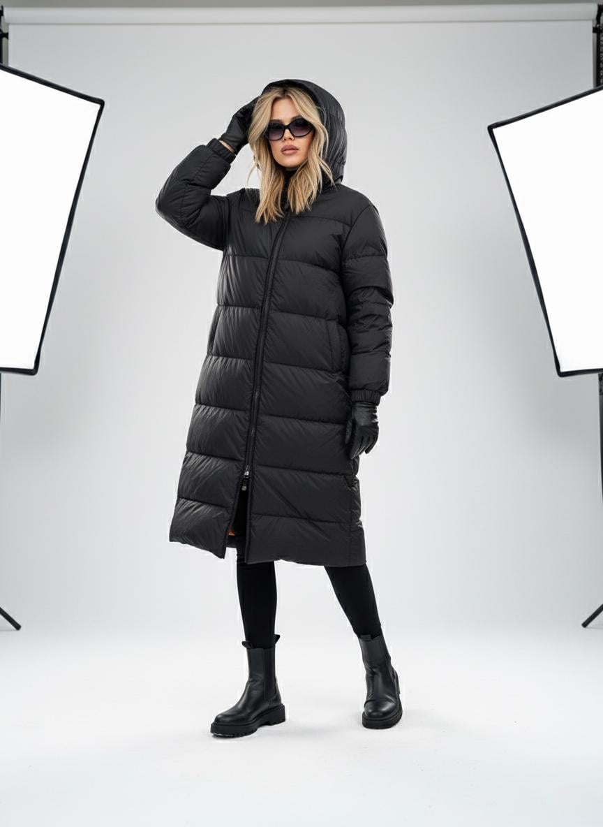 Куртка-пальто женская Forza Viva DW-253 44 Черный