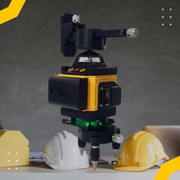 Лазерний рівень акумуляторний Laser 4D 16 ліній 30 м (tf6875) - фото 2 Лазерний рівень акумуляторний Laser 4D 16 ліній 30 м (tf6875) - фото 2