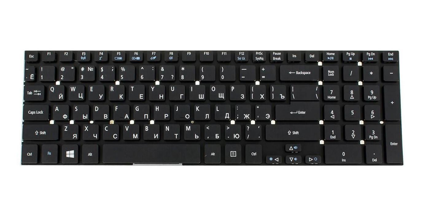 Клавиатура для ноутбука Acer Aspire V7-710 матовая (KB.I170A.402)