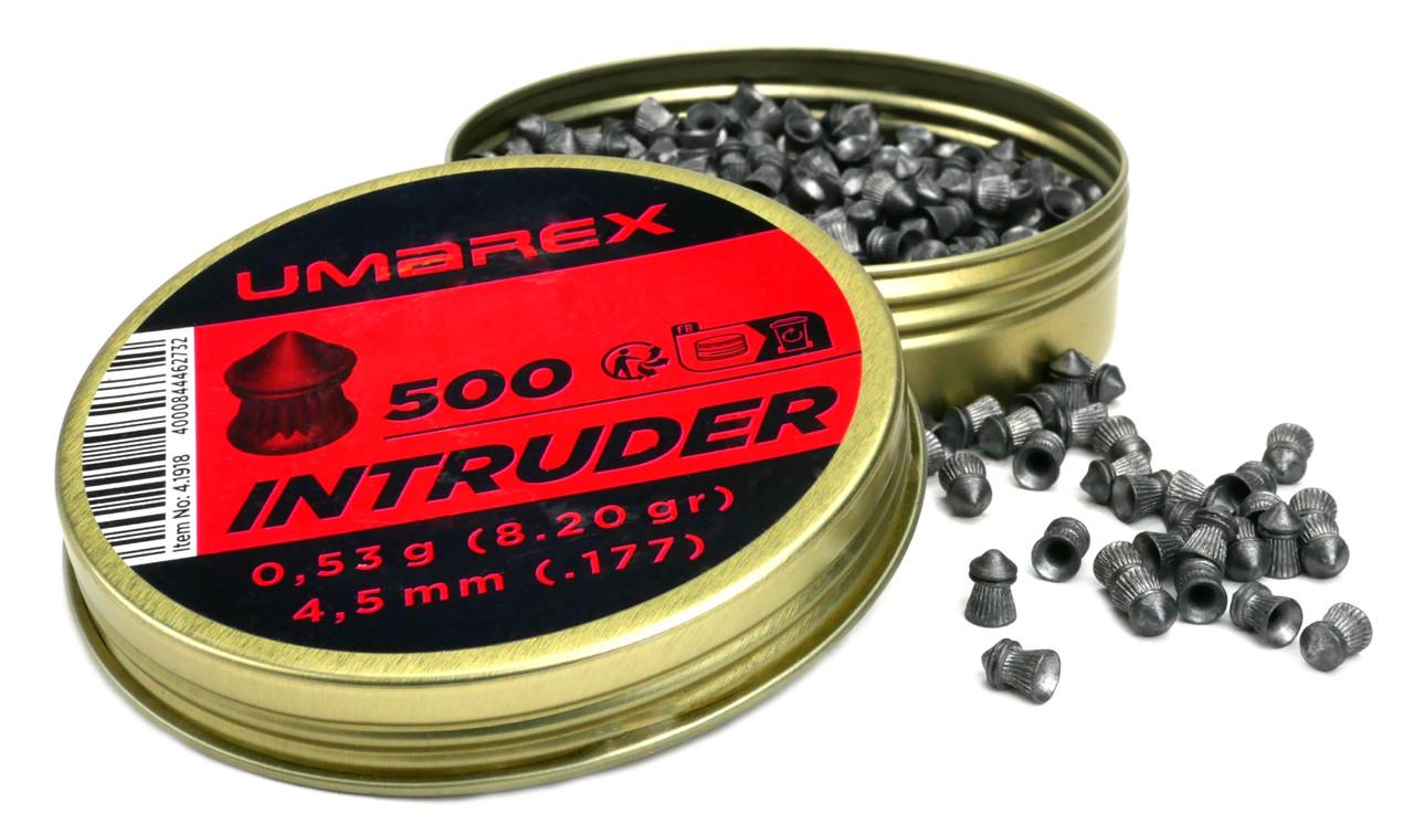 Пули Umarex Intruder Pellets 4,5 мм 0,53 г 500 шт.