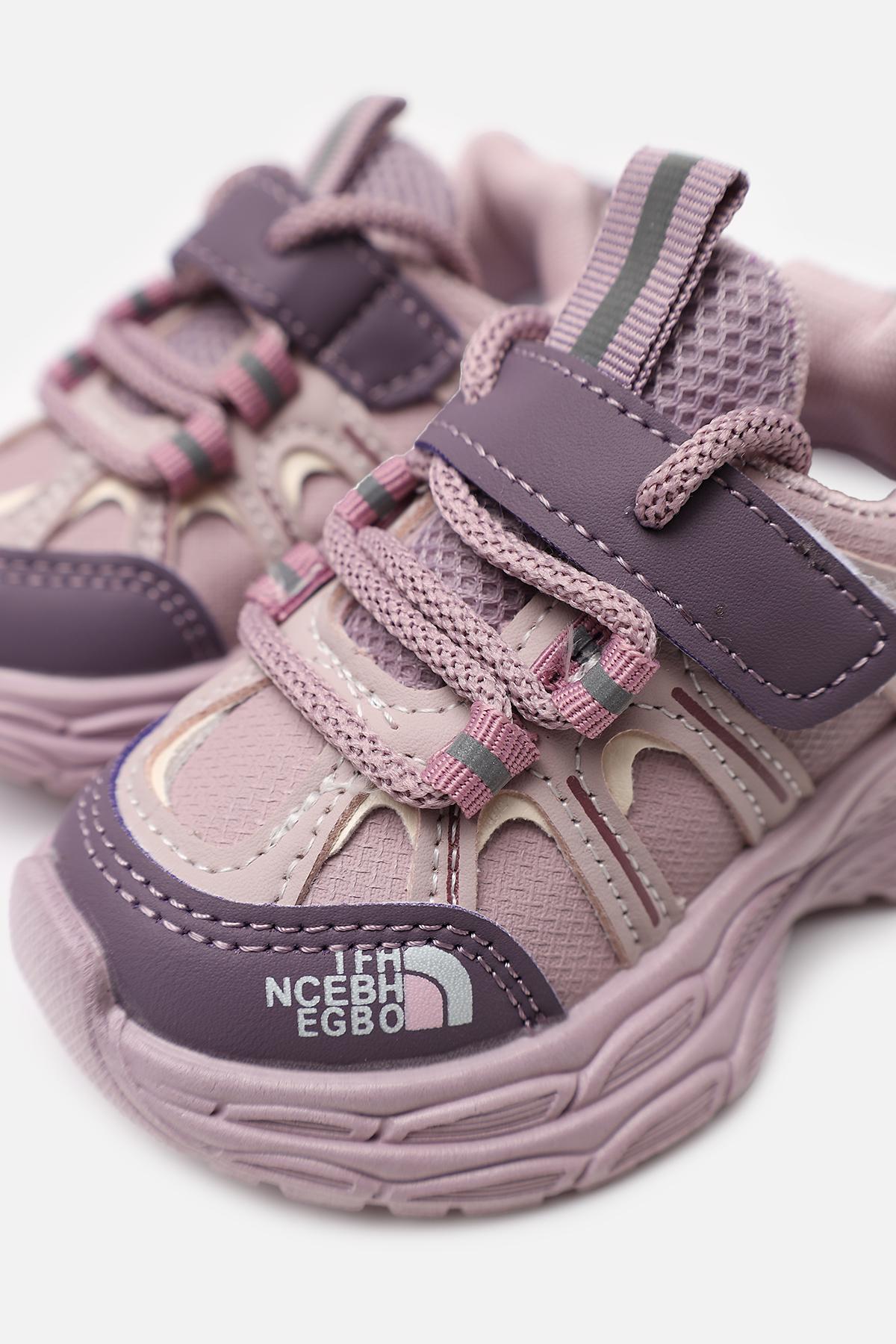 Кросівки для дівчинки ЦБ-00277766 р. 22,5 Бузковий (SKT001068639) - фото 3 Кросівки для дівчинки ЦБ-00277766 р. 22,5 Бузковий (SKT001068639) - фото 3