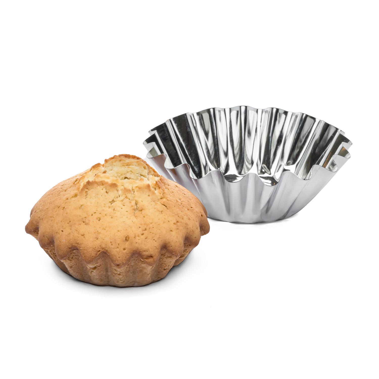 Формочки для выпечки кексов и тарталеток Ø 11,5x6x4 см 10 шт. (84024) - фото 6 Формочки для выпечки кексов и тарталеток Ø 11,5x6x4 см 10 шт. (84024) - фото 6