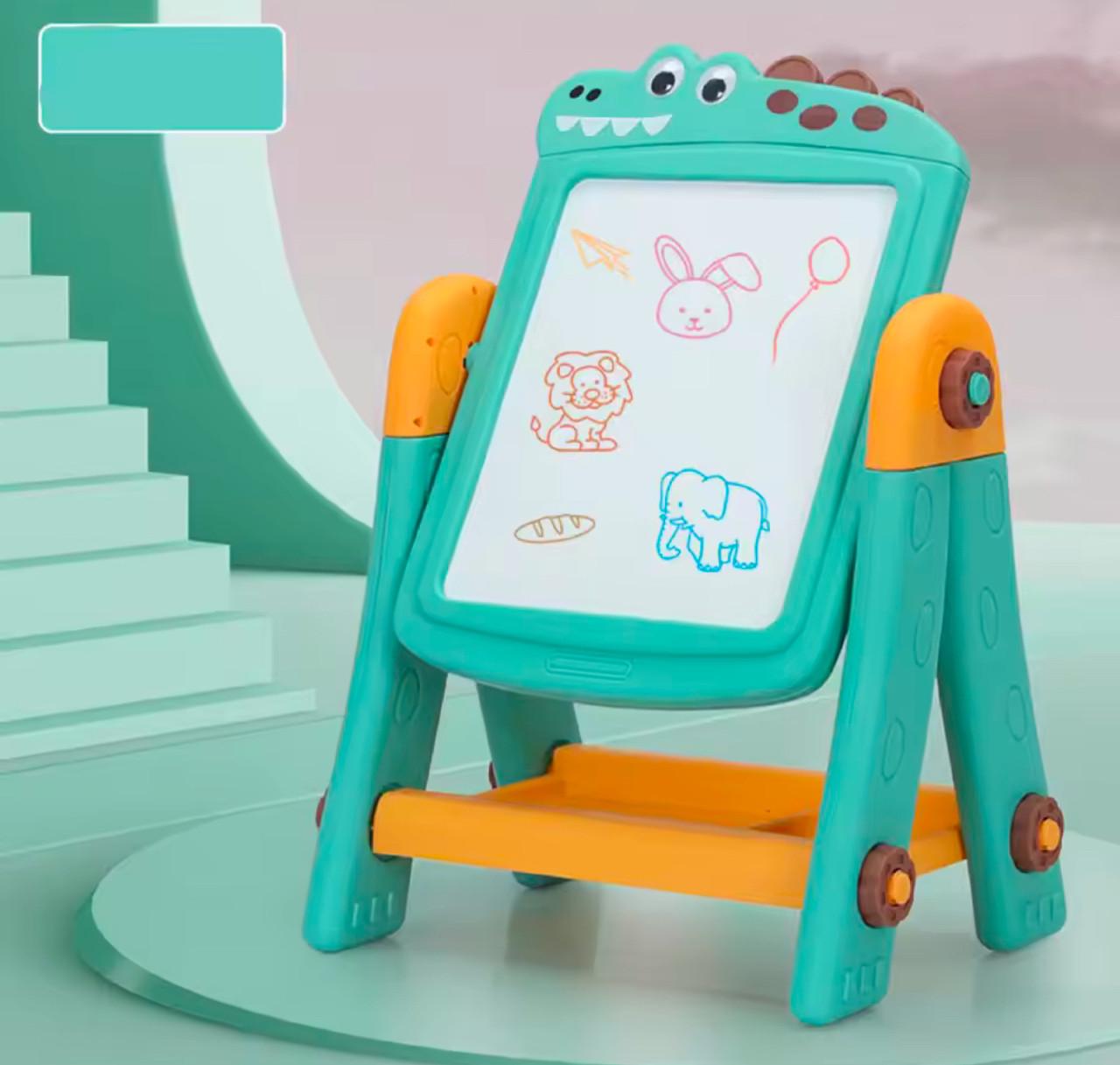 Мольберт двусторонний с конструктором/магнитно-маркерной/доской и аксессуарами (36) - фото 8