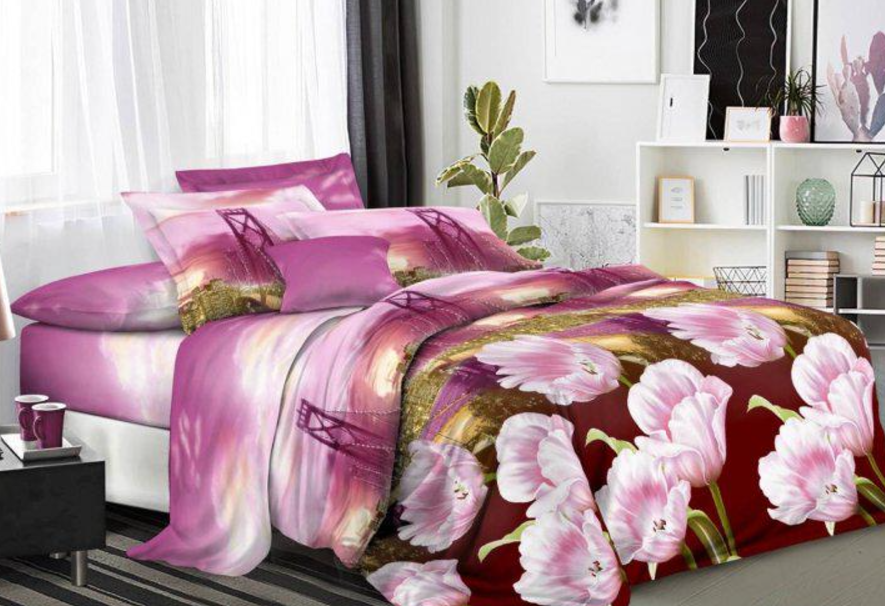 Комплект постельного белья Vital-Textile бязь 3D Premium 200х220 см (BPe-188)