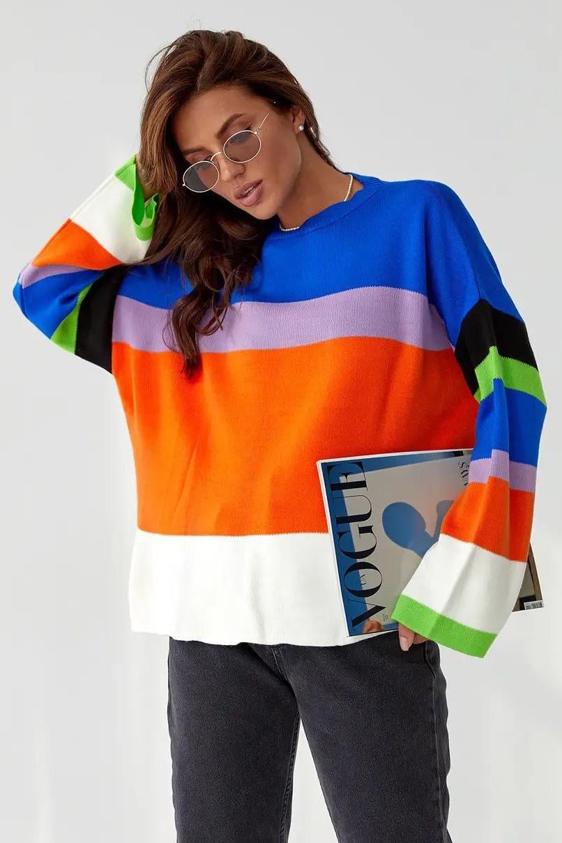 Светр жіночий 207027 XL-2XL Помаранчевий (207027_!337499_48-50)