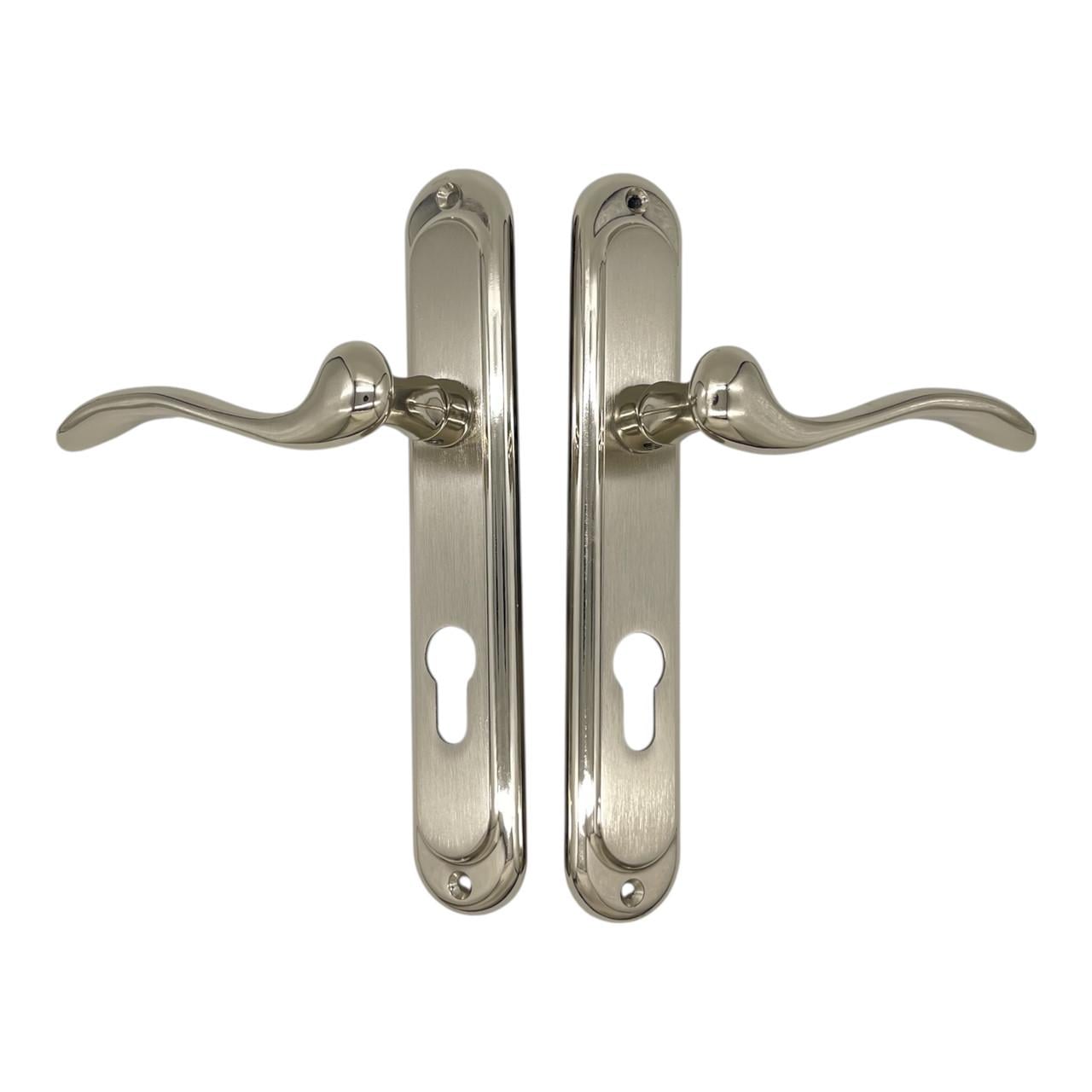 Дверные ручки межкомнатные Ozen Senfoni Krom Saten Yale 72 мм (310082)