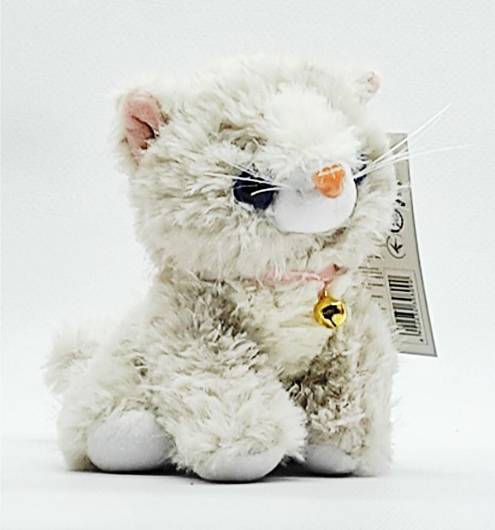 М'яка іграшка Котик із дзвіночком C30809 Білий (43)
