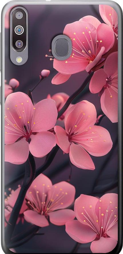 Чехол на Samsung Galaxy M30 Пурпурная сакура (6075t-1682-42517) Чехол на Samsung Galaxy M30 Пурпурная сакура (6075t-1682-42517)