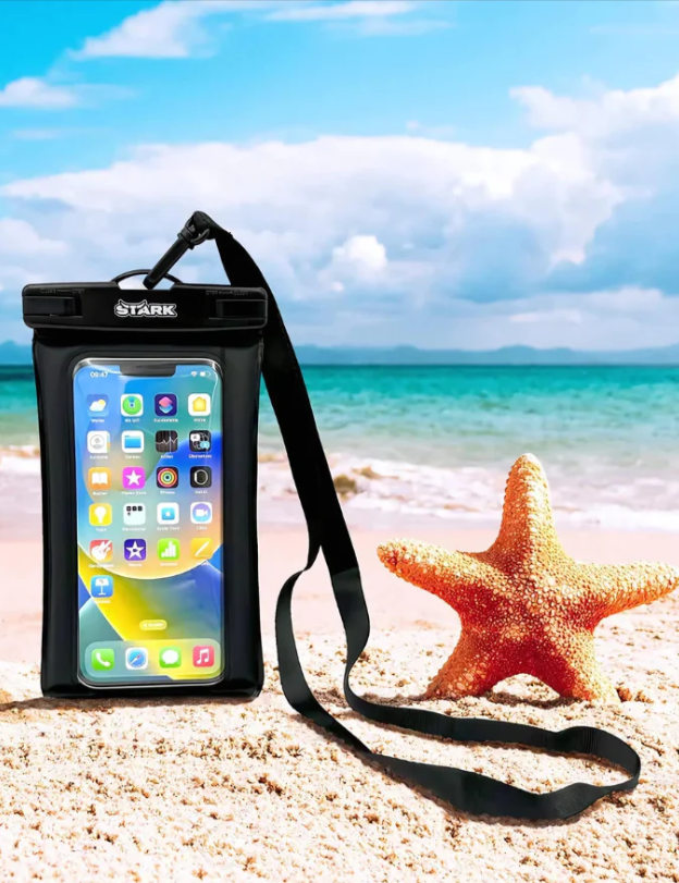 Чехол для телефона на шею Stark водонепроницаемый Черный - фото 4 Чехол для телефона на шею Stark водонепроницаемый Черный - фото 4