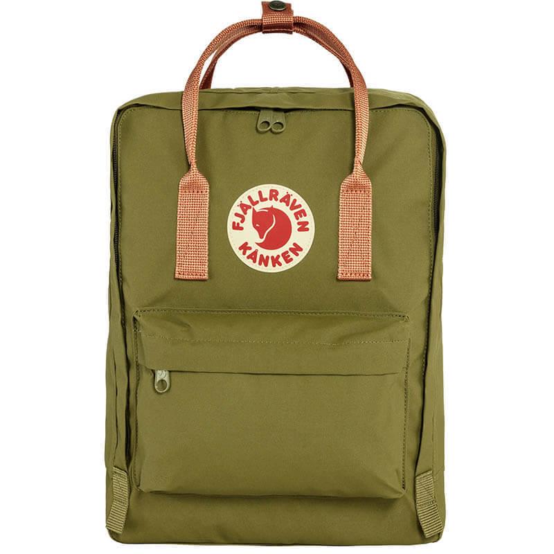 Городской рюкзак Fjallraven Kanken 16 л TFoliage Green-Peach Sand (23510.631-241)