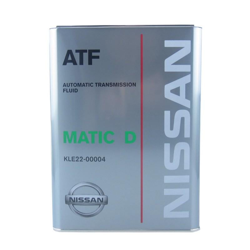 Мастило трансмісійне Nissan ATF MATIC FLUID D 4 л (675) Мастило трансмісійне Nissan ATF MATIC FLUID D 4 л (675)