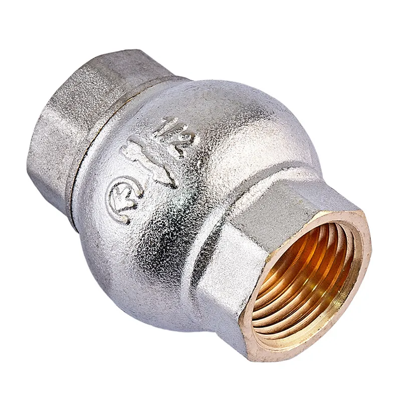 Клапан обратный KOER KR.173.N никелированный 1/2" (KR4954)