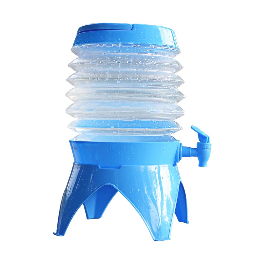 Канистра-диспенсер складная с краном для воды или пива 3,5 л (11037962)