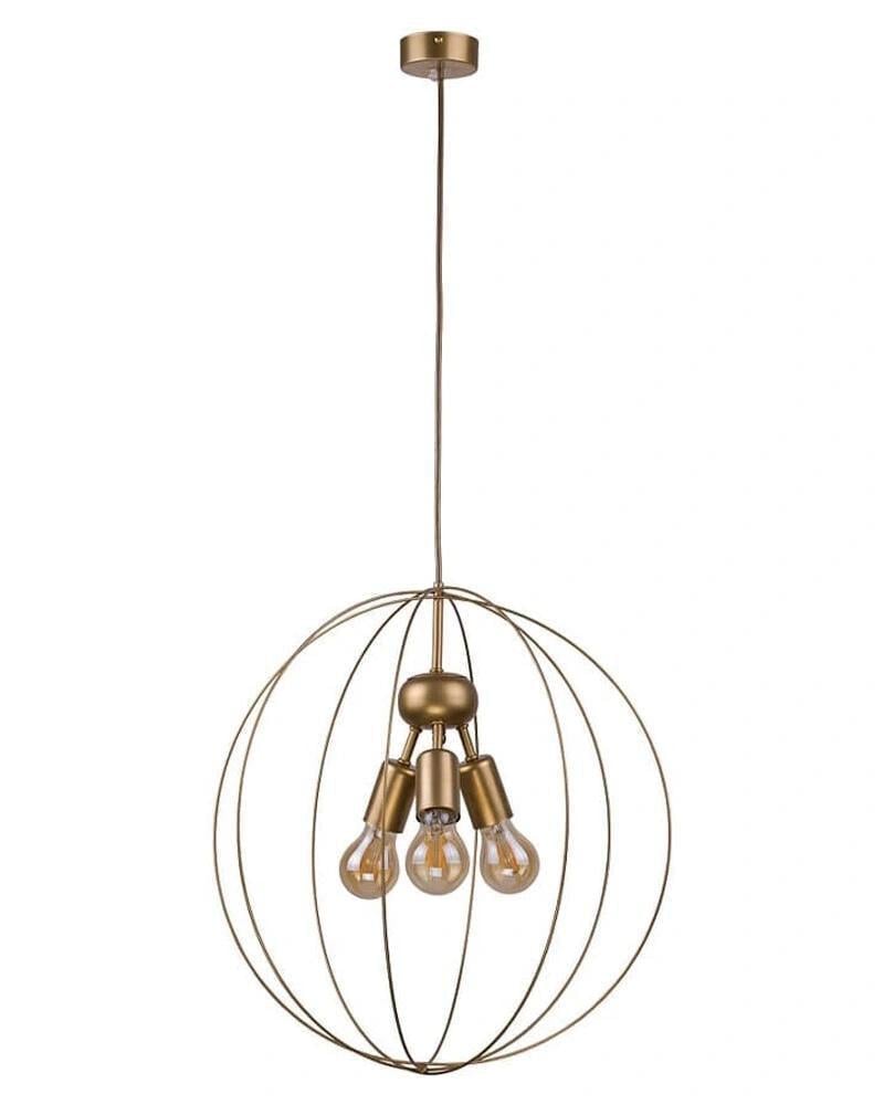Подвесной светильник Nowodvorski 9061 Bullet E27 3x25W IP20 Золотой (28687862)