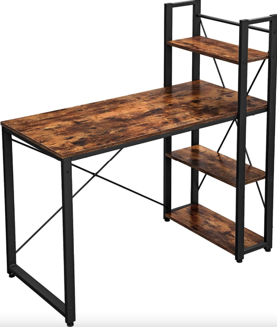 Комп'ютерний стіл з боковими полицями Leobert Devoko Loft (4627) - фото 1