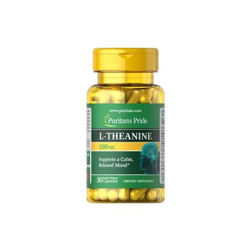 Теанін Puritan's Pride L-Theanine 30 капс. 100 мг (000013385)