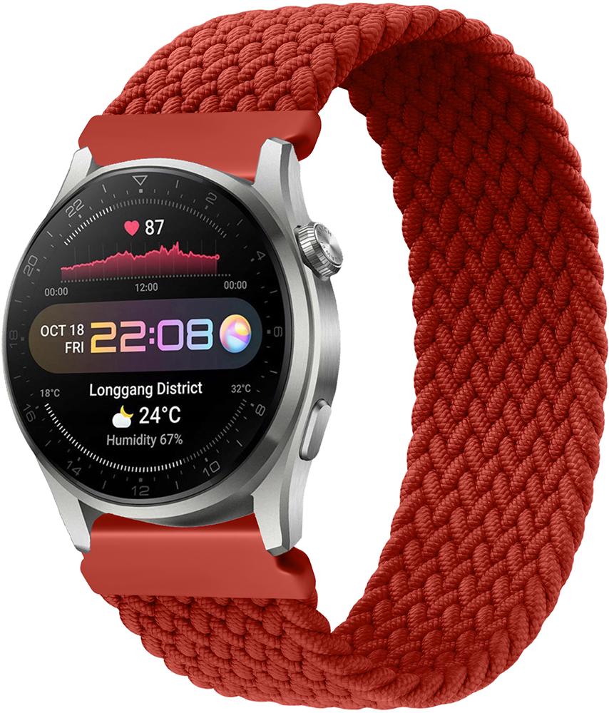 Ремешок Solo Loop для Huawei Watch 3 Pro (145 мм) Red (22569-2D)