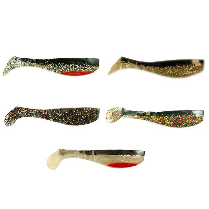 Набір віброхвостів Fox Trapper Assorti №2 силіконових їстівні 10 см 5 шт. (10483)