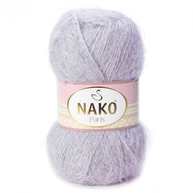 Пряжа Nako Paris 3079 серый (2568)