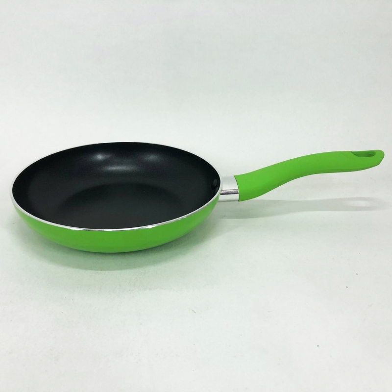 Сковорода Con Brio CB-2014 антипригарное покрытие Pfluon 20 см Green (tf5170) - фото 4 Сковорода Con Brio CB-2014 антипригарное покрытие Pfluon 20 см Green (tf5170) - фото 4