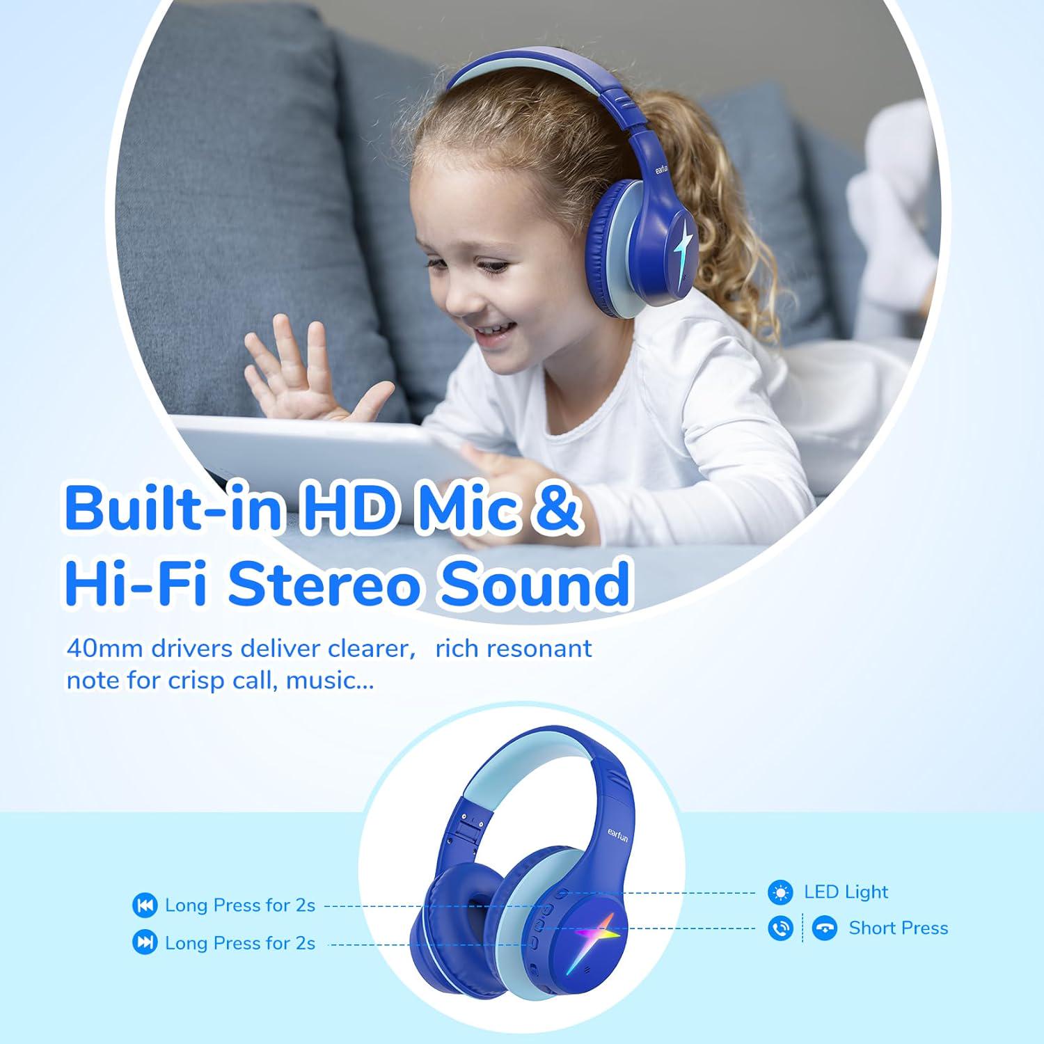 Наушники беспроводные детские EarFun K4 - фото 3