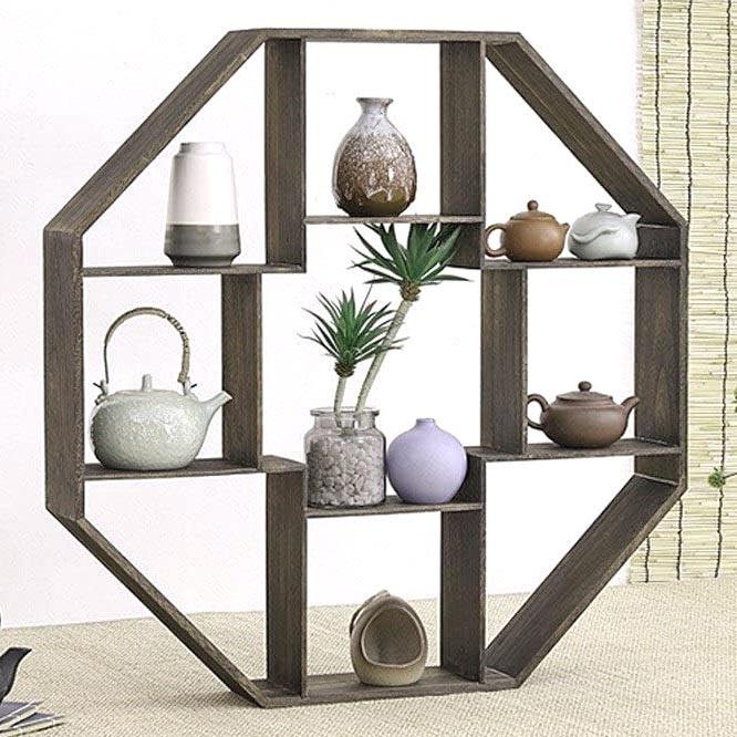 Полка для кружек из дерева Галати Мокко (СДК-010810)