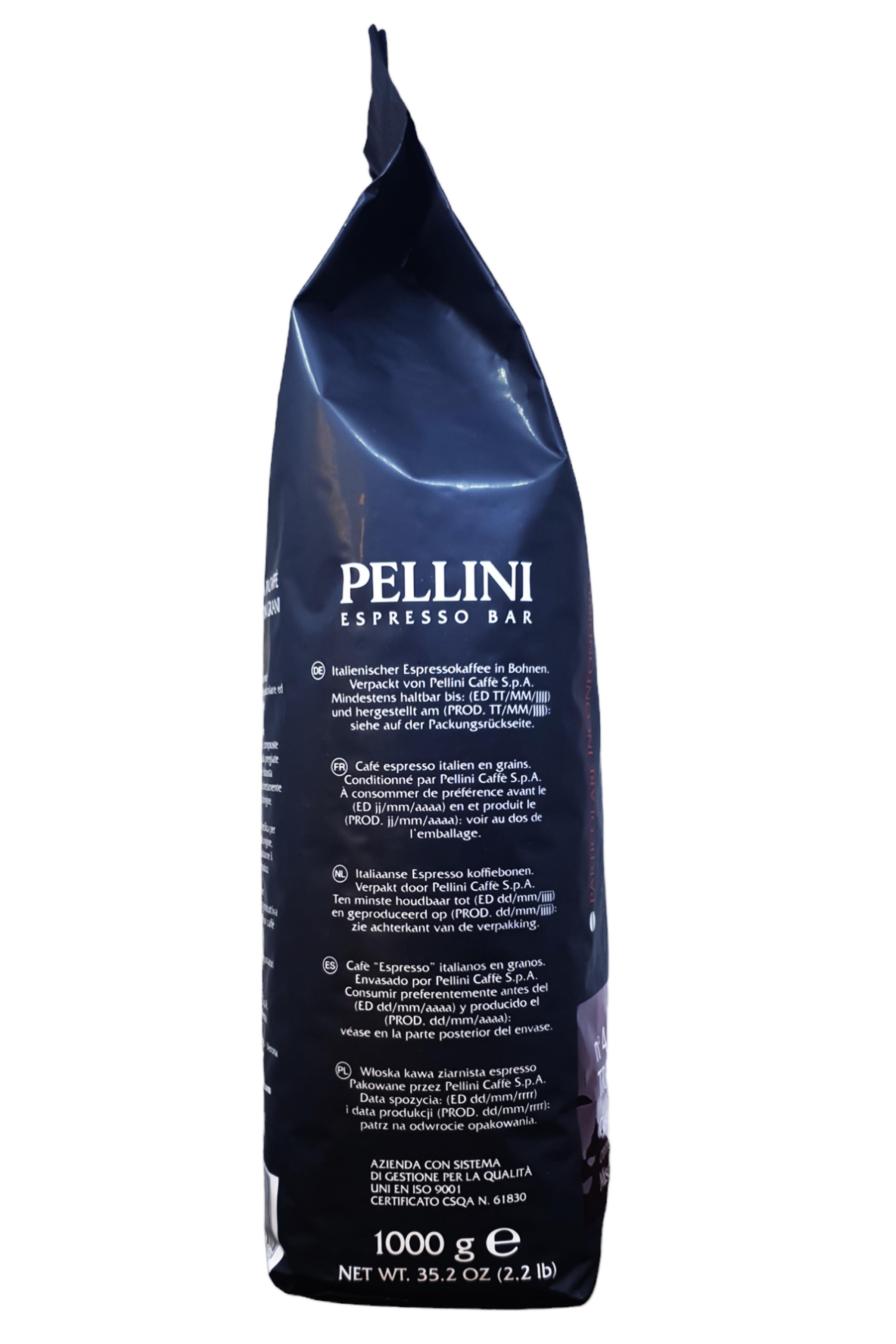Кава в зернах Pellini Espressо BAR n.4 Tradizionale 1 кг (58740) - фото 6 Кава в зернах Pellini Espressо BAR n.4 Tradizionale 1 кг (58740) - фото 6