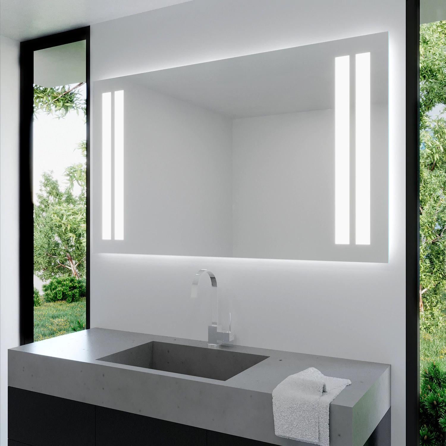 Зеркало Dim Dzerkal DELLO с LED-подсветкой 50х80 см (7691)