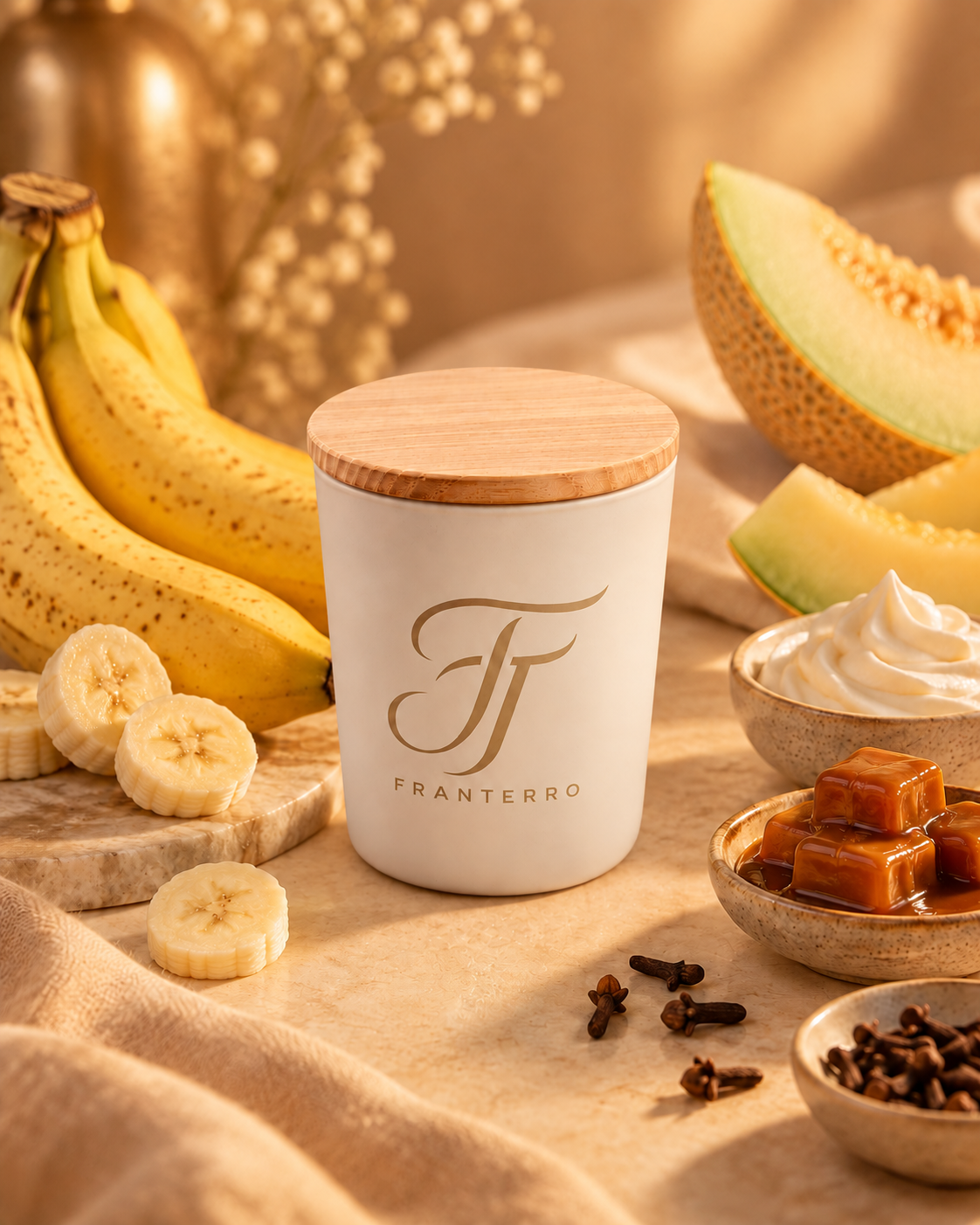 Свеча ароматическая Franterro Pearl Banana Extra 200 г (FRN-1143) Свеча ароматическая Franterro Pearl Banana Extra 200 г (FRN-1143)