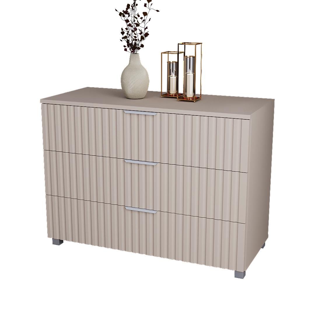 Комод Саванна К-30 100x76x40 см Кашемир (01381) - фото 2 Комод Саванна К-30 100x76x40 см Кашемир (01381) - фото 2